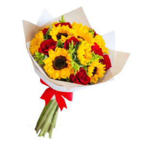Amor radiante flores amarillas